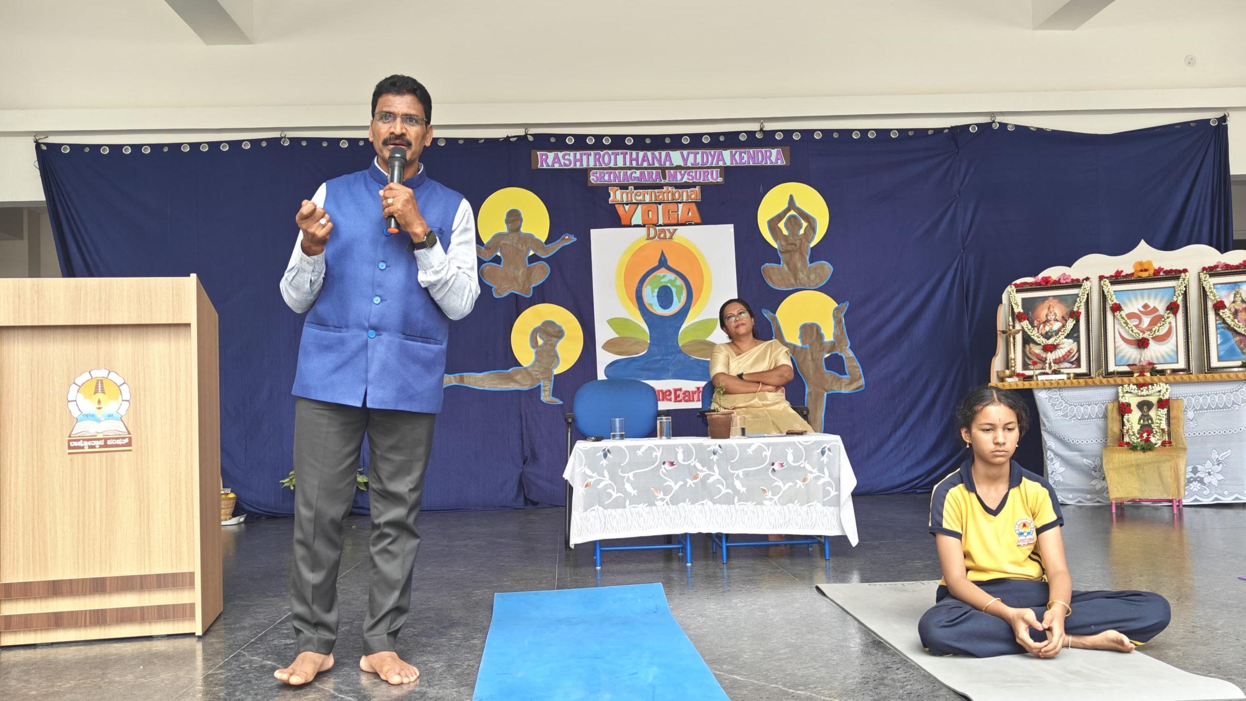 International Yoga Day Celebration in RVK - Srinagar (2)