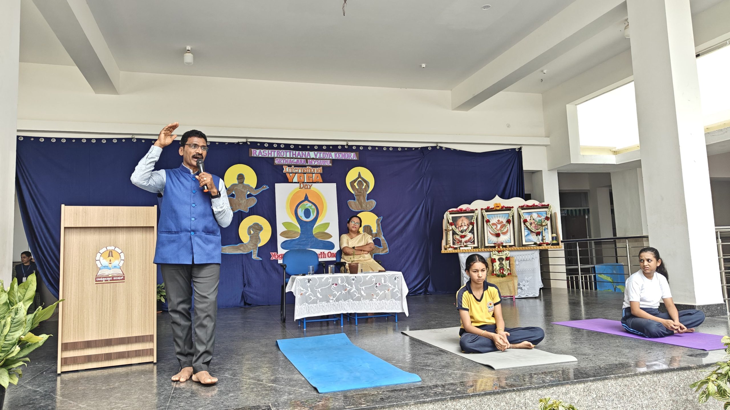 International Yoga Day Celebration in RVK - Srinagar (3)