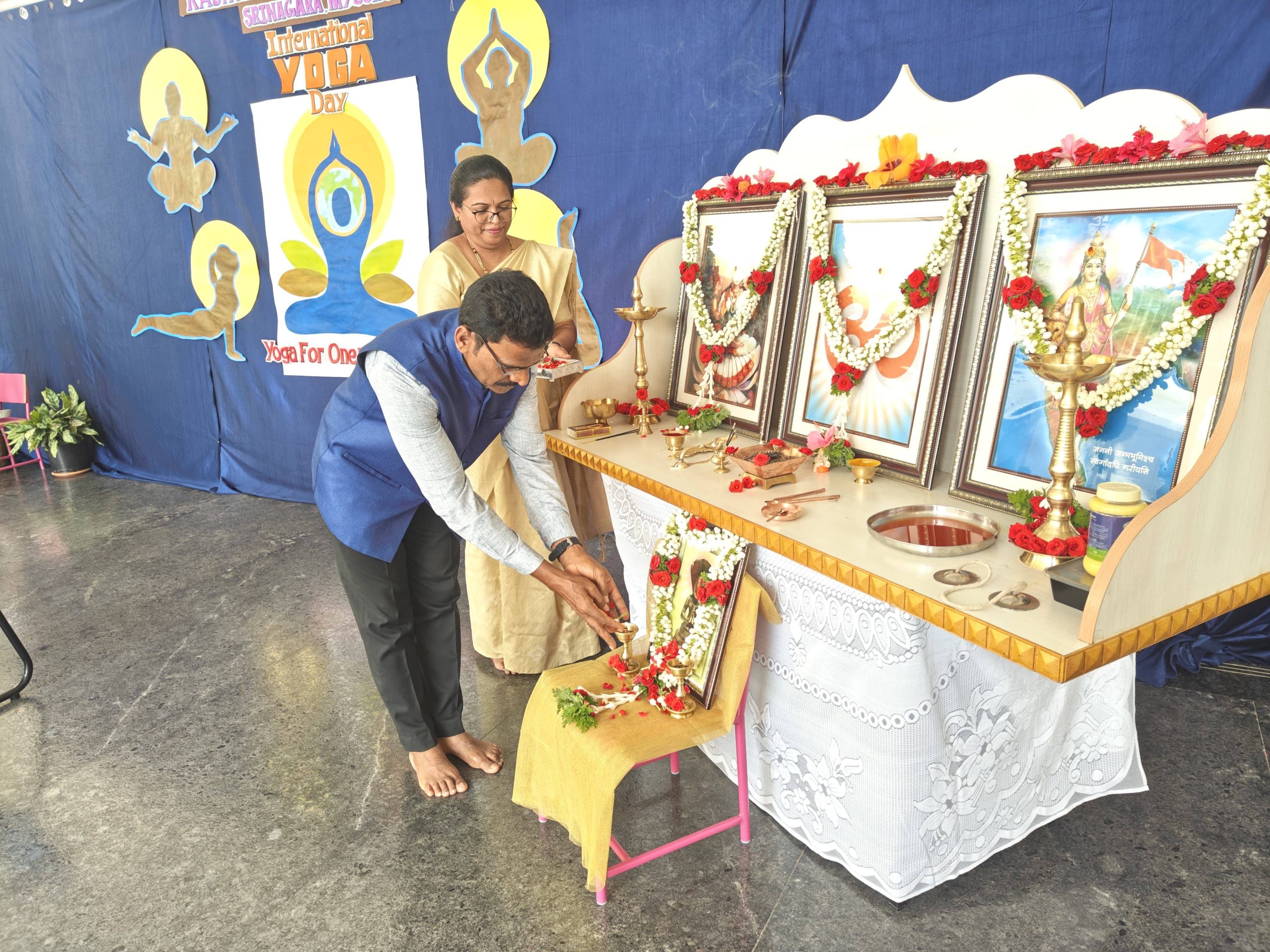 International Yoga Day Celebration in RVK - Srinagar (5)