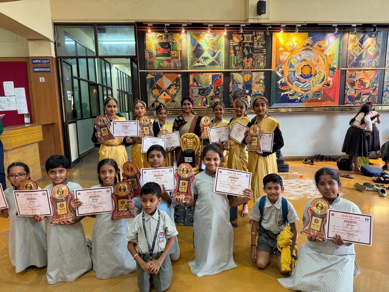 Prize in Group Dance & Group Music to student of RVK - Srinagar (3)