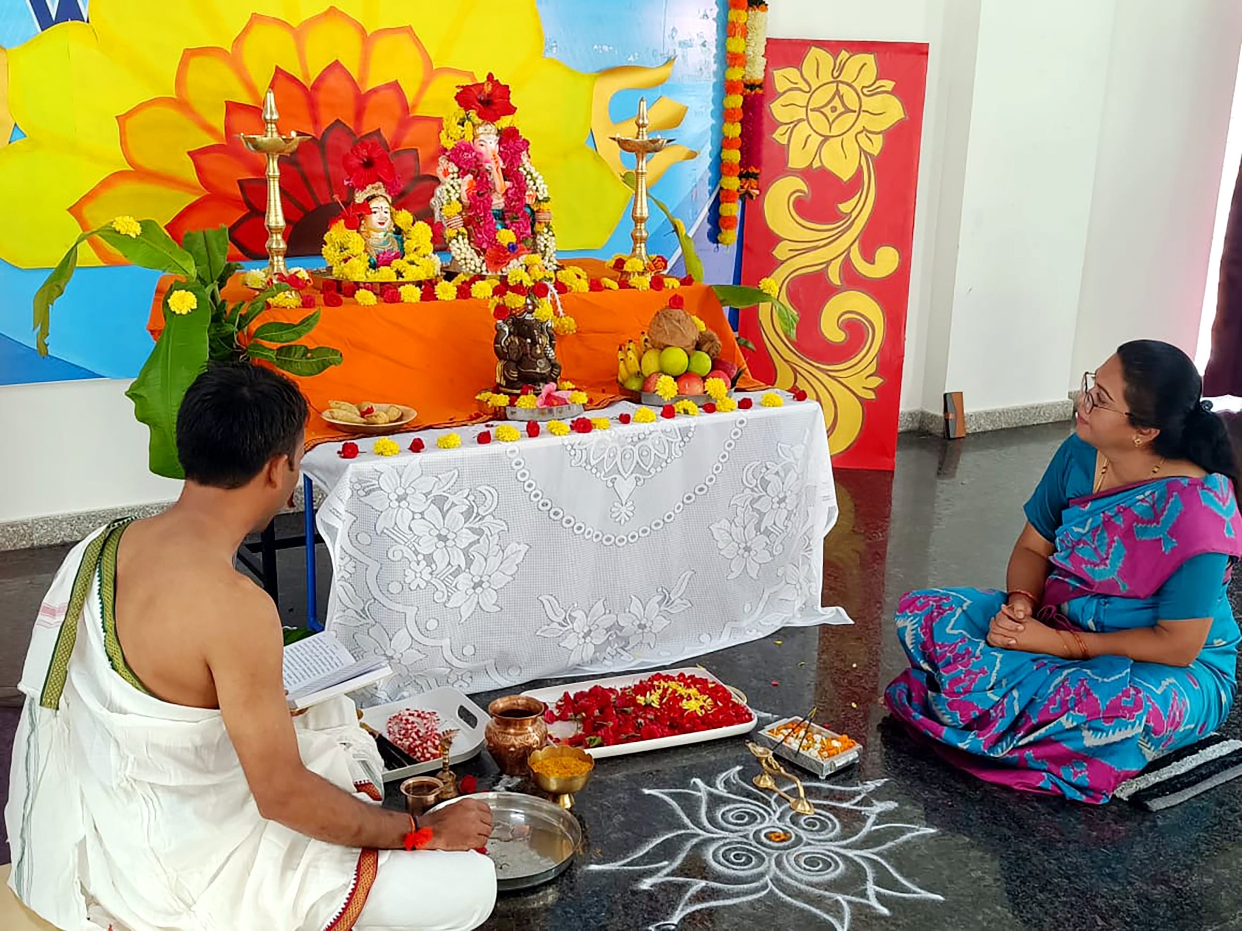 Ganesha Chaturthi Puja Celebration in RVK - Srinagar (3)