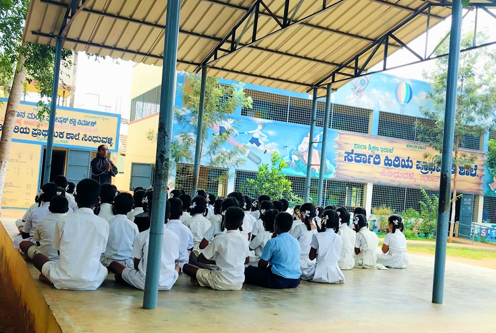 Yoga Seva activity in RVK - Srinagar (3)