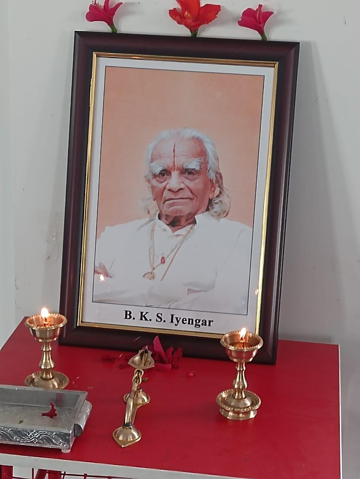 Observance of B.K.S. Iyengar Jayanti at RVK - Srinagar (1)