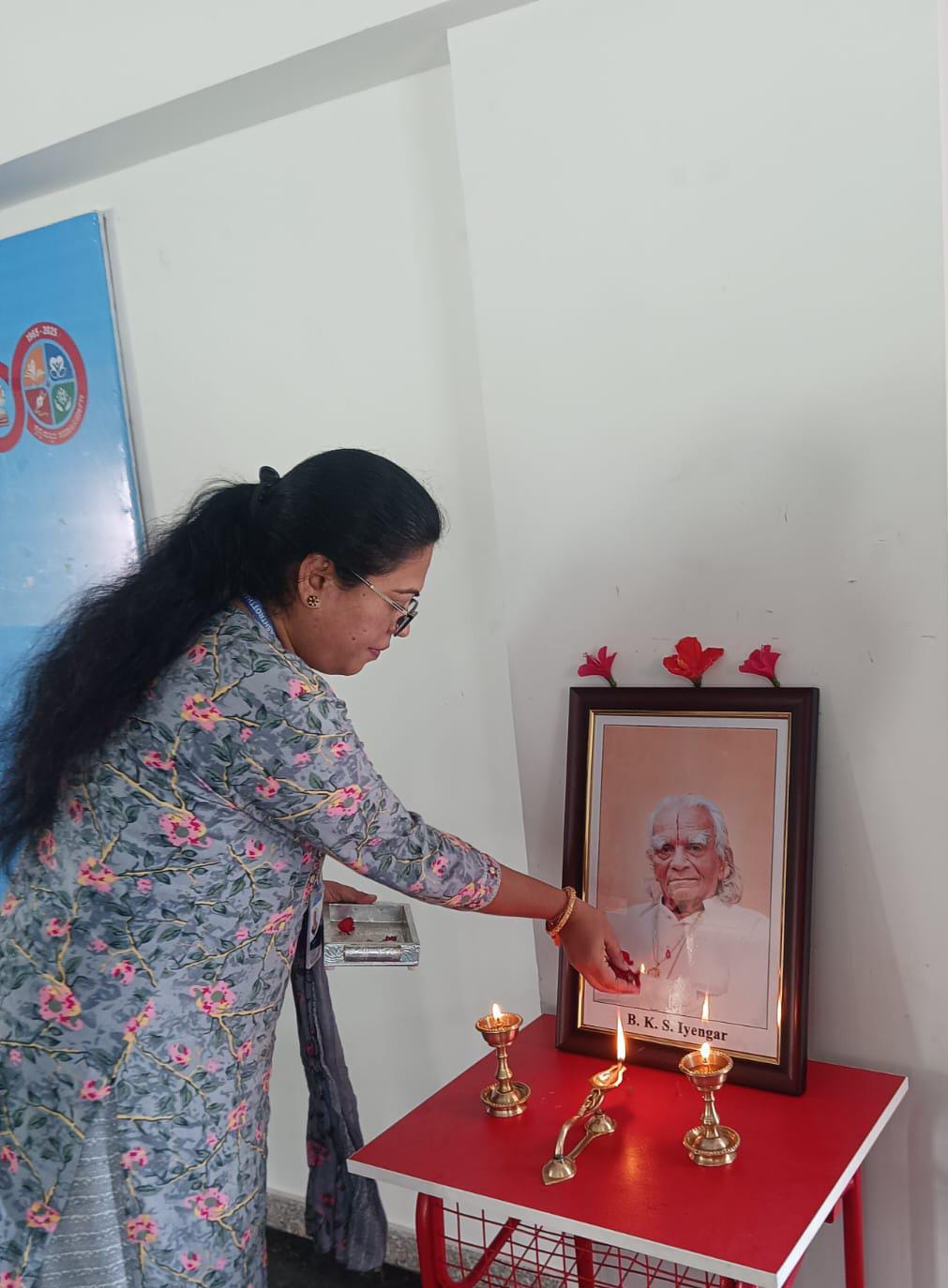 Observance of B.K.S. Iyengar Jayanti at RVK - Srinagar (5)