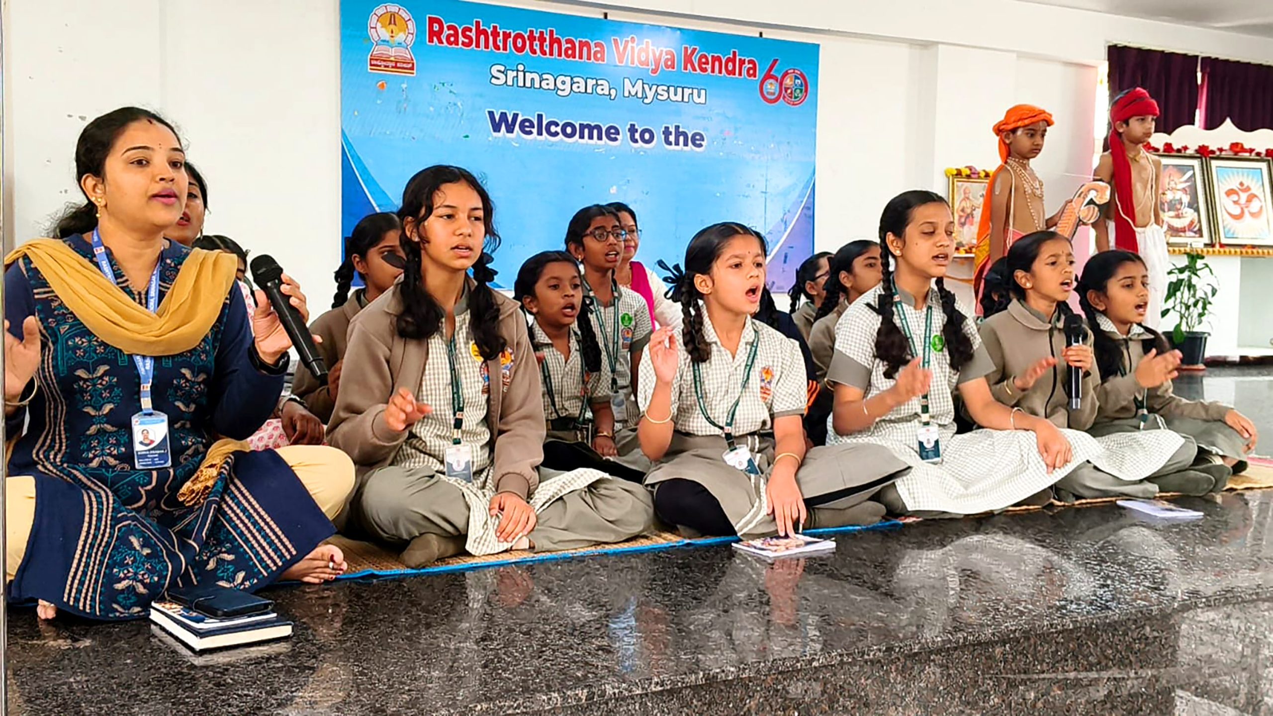 Observance of Purandara Dasara Aradhane at RVK Srinagar (3)
