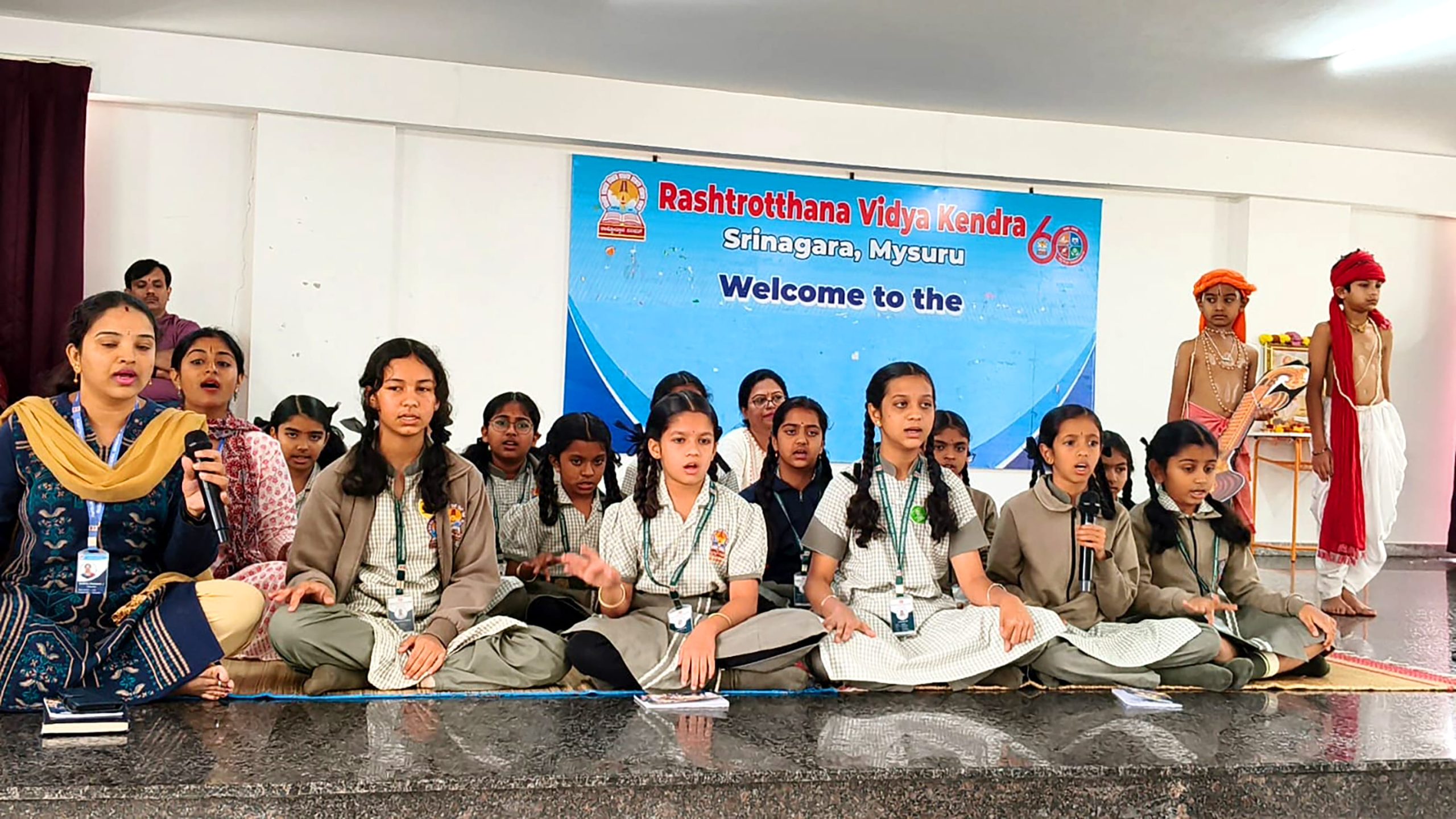 Observance of Purandara Dasara Aradhane at RVK Srinagar (4)