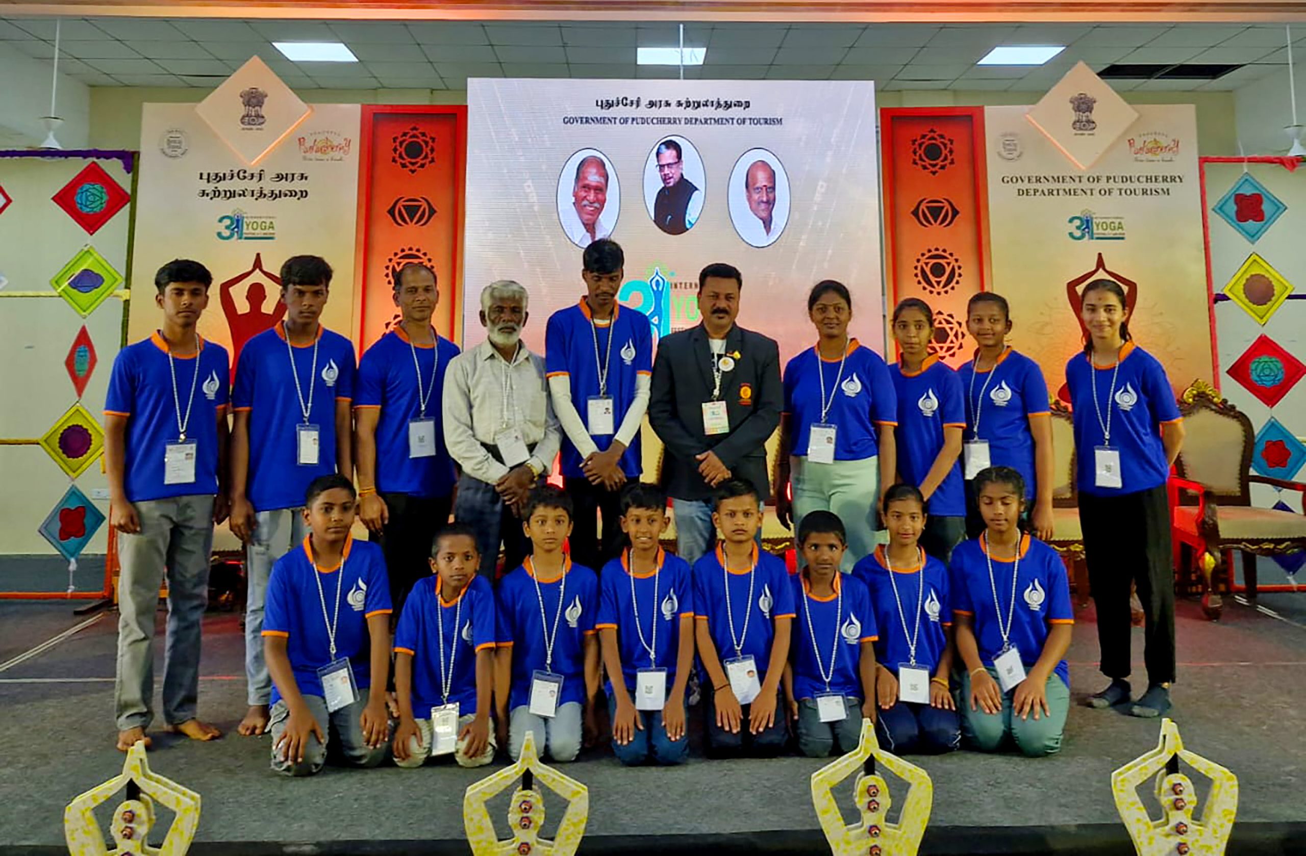 RVK - Srinagar Student Wins Big at International Yoga Fest (1)