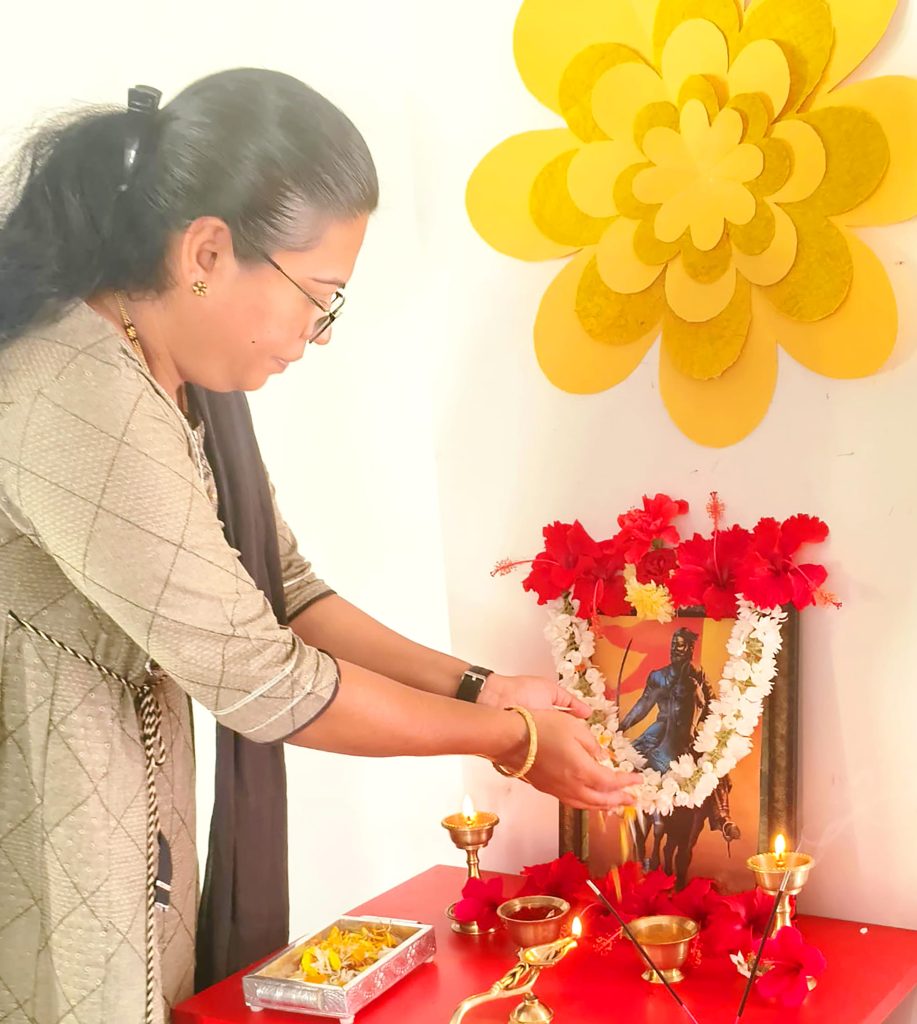 RVK – Srinagar Celebrates Shivaji Jayanti – RVK CBSE – Srinagar Mysore