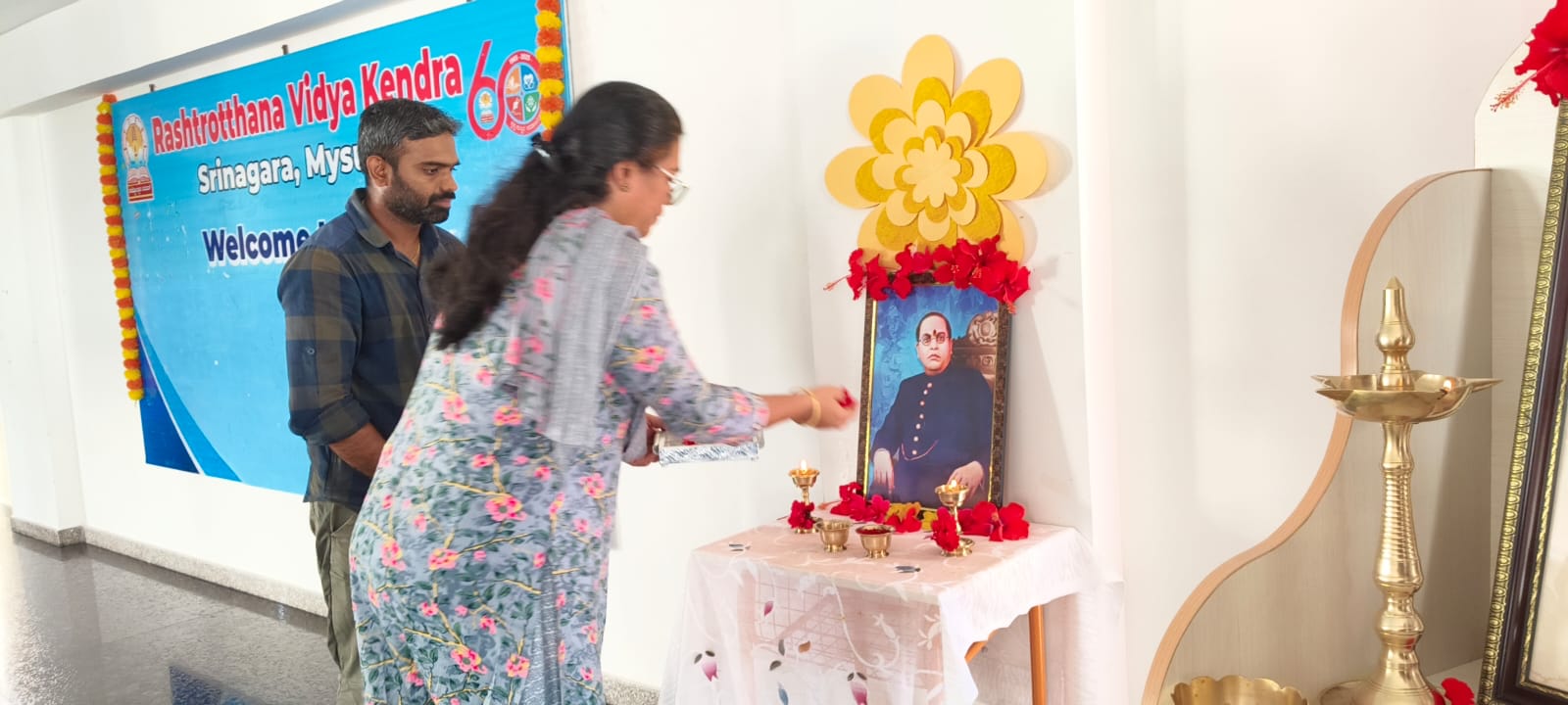 Observance of Dr. B R Ambedkar Jayanti in RVK - Srinagar (7)