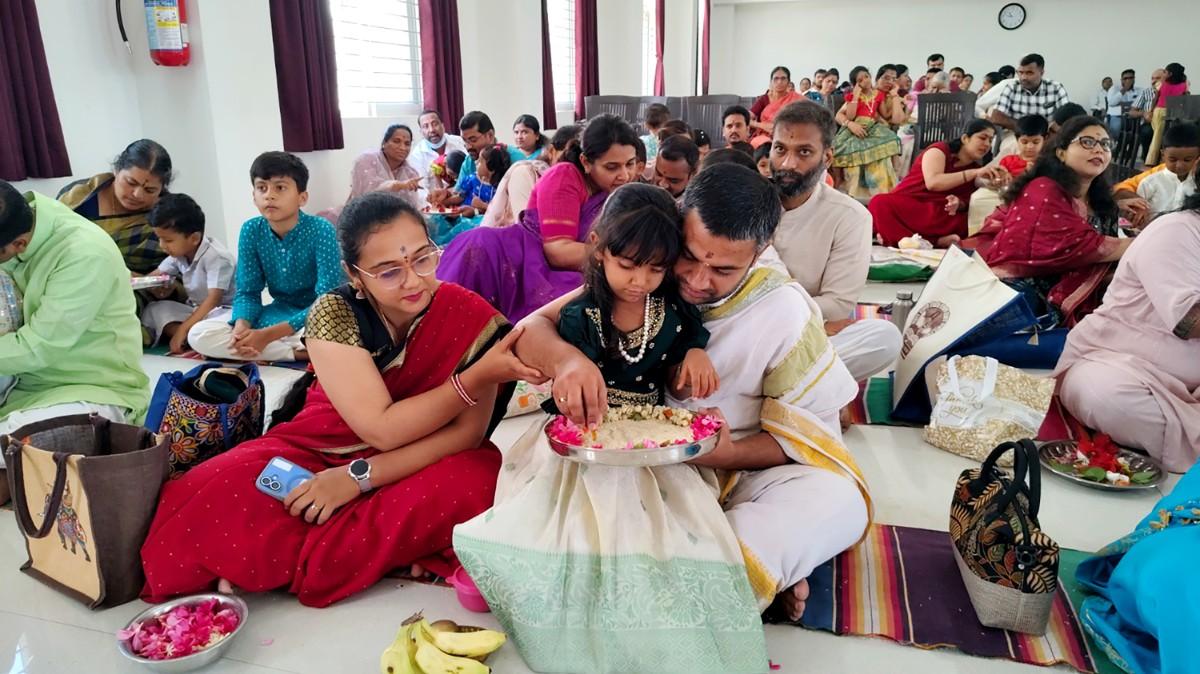 Aksharabhyasa and Vidyarambha Programme Held at RVK - Mysuru (5)