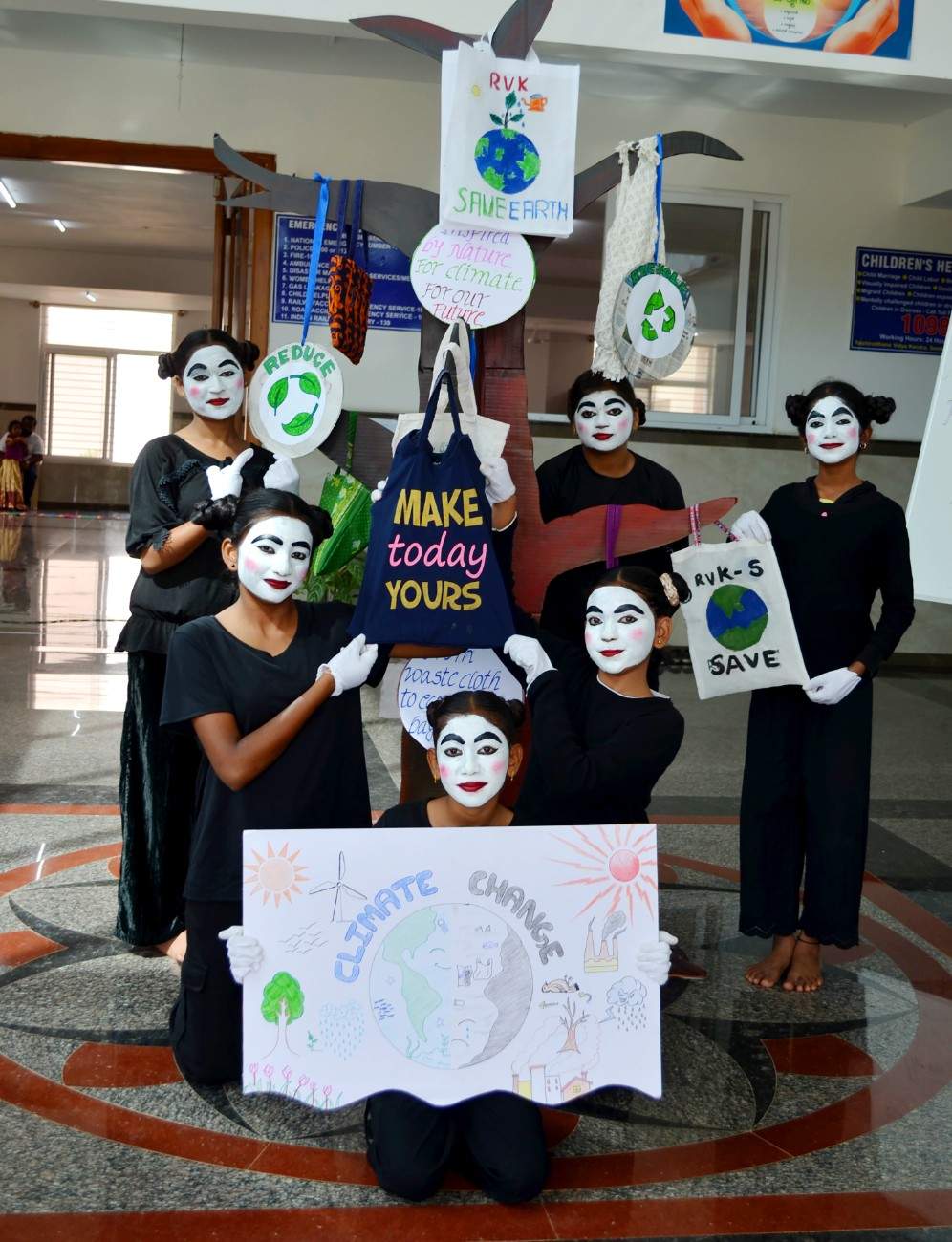 Young Artists of RVK - Srinagar Spread Eco-Awareness Through Art (3)