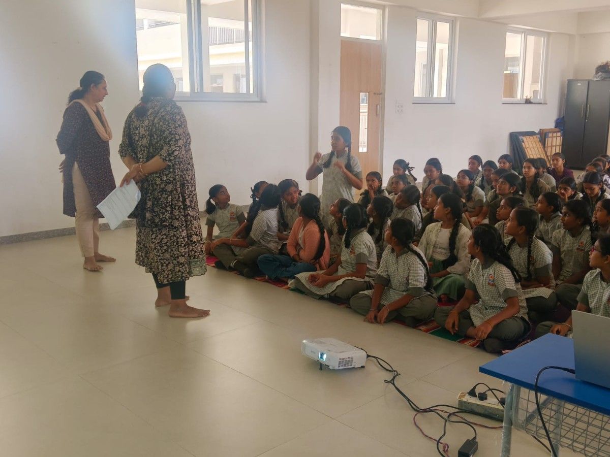 Adolescence Education Programme (SDP) in RVK – Srinagar (1)