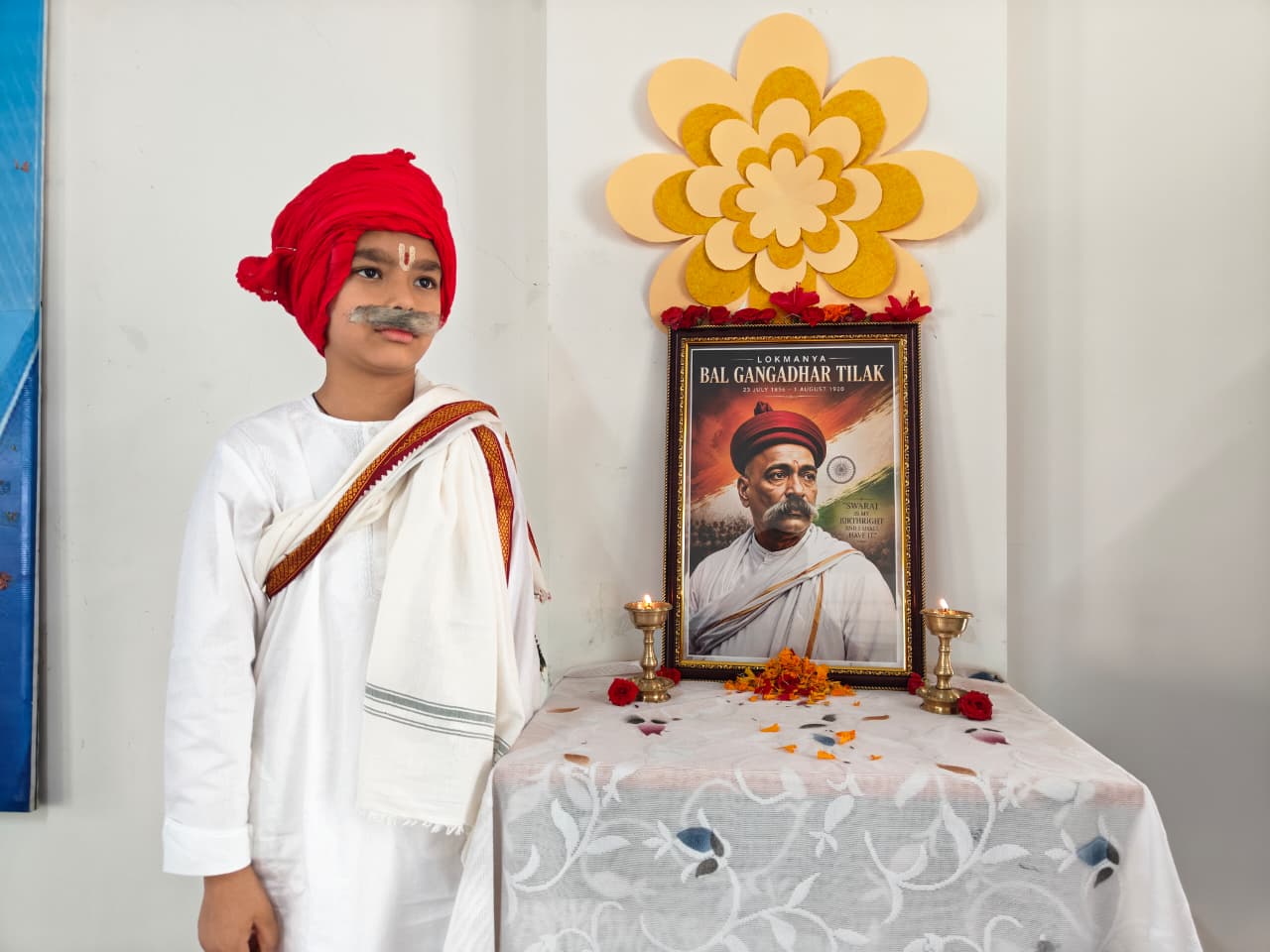 RVK - Srinagar Pays Tribute to Lokmanya Tilak (2)