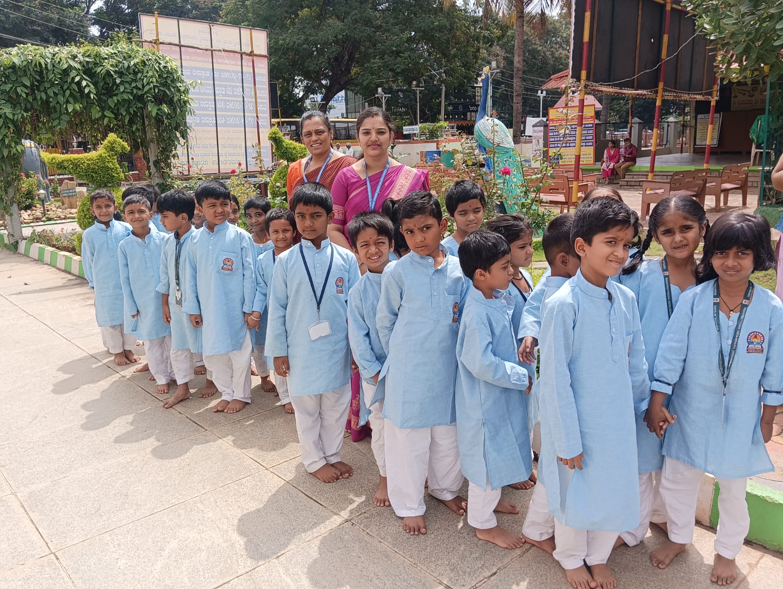 RVK – Srinagar Grade 1 & Grade 2 Educational and Devotional Field Visit (6)