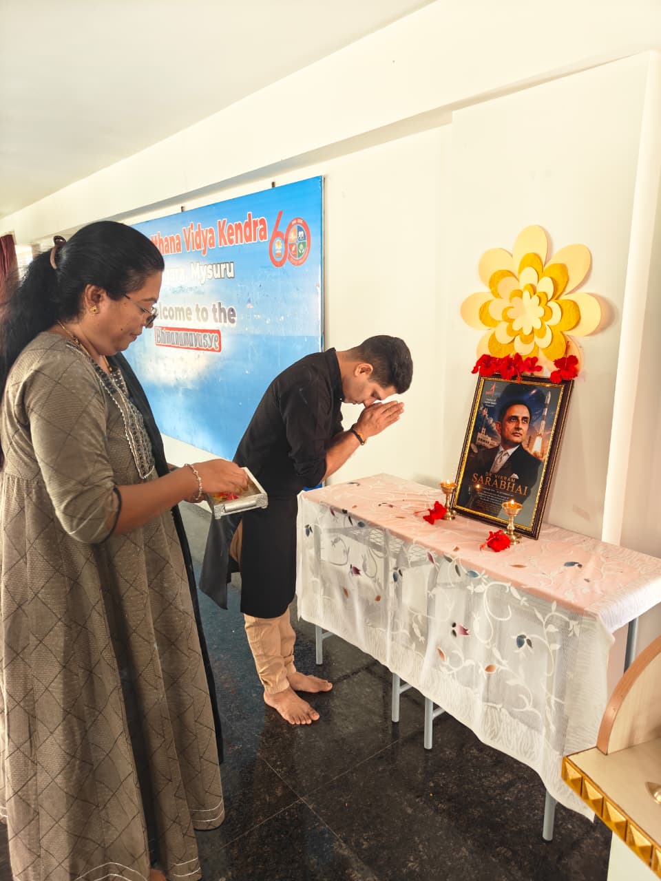 Dr. Vikram Sarabhai’s 107th Birth Anniversary Celebrated at RVK - Srinagar (1)