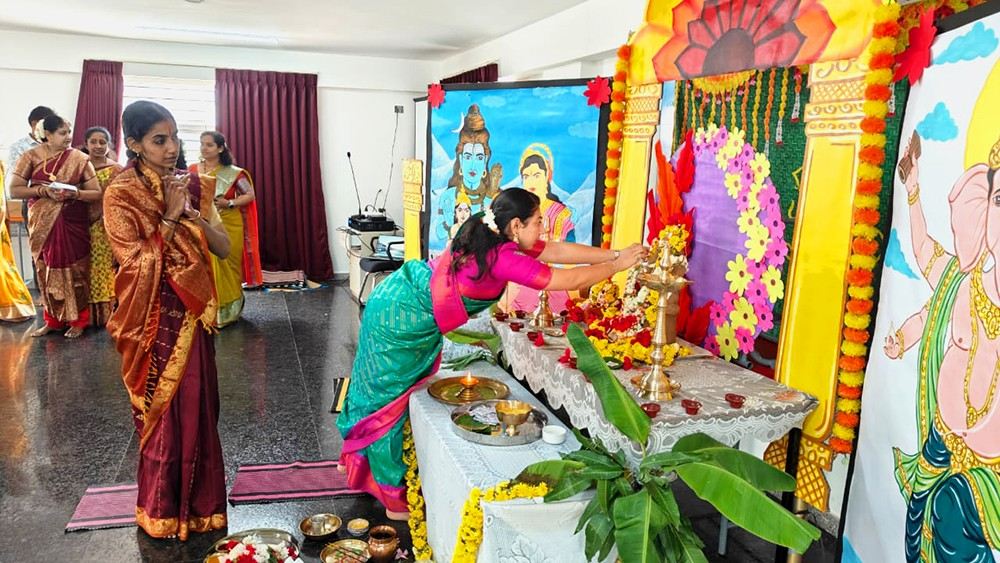 Mathru Bharathi – Ganesh Chaturthi Celebration at RVK - Srinagar (1)