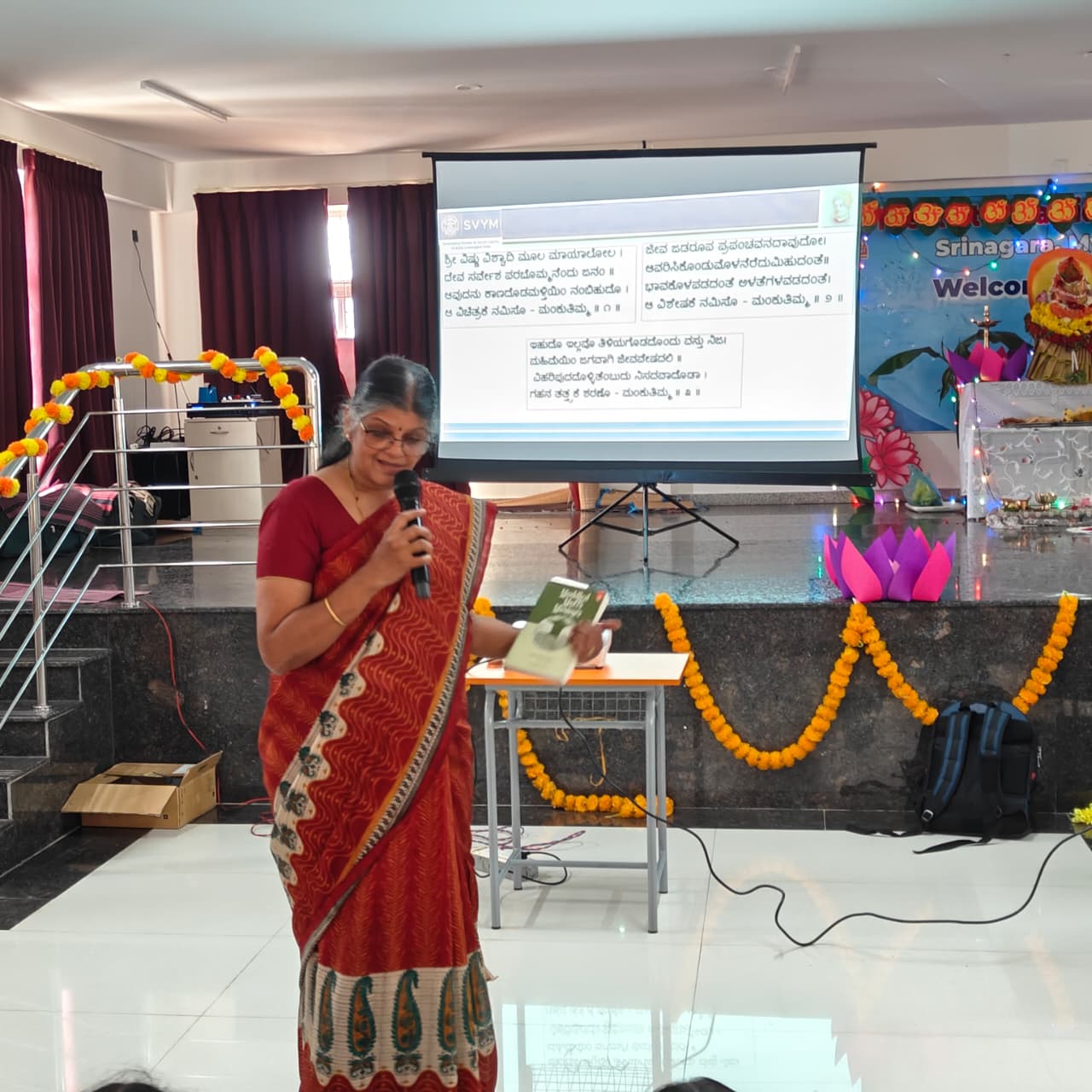 ʼNityada Badukige Kaggada Belakuʼ at RVK - Srinagar (2)