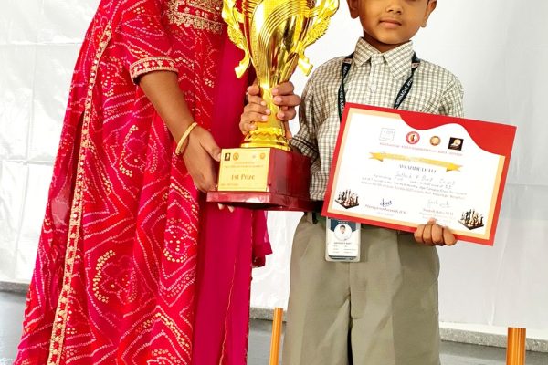 Student of RVK – Srinagar Achievement in Chess Tournament